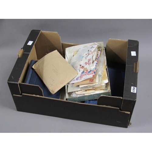 1750 - POSTAGE STAMP COLLECTION - VARIOUS BOXES AND ALBUMS