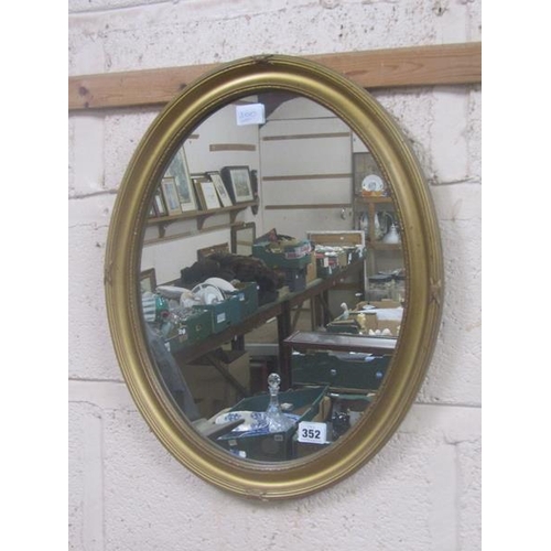 352 - OVAL MIRROR