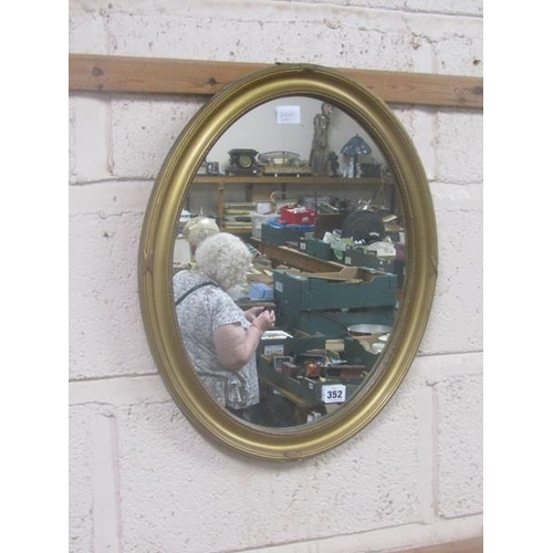 352 - OVAL MIRROR