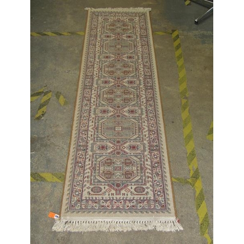 1968 - ORIENTAL WOOLLEN RUNNER, 69CM X 253CM