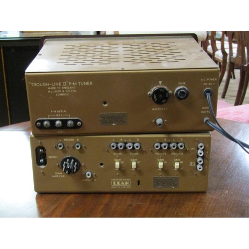 1325A - QTY OF VINTAGE STEREO EQUIPMENT TO INC. LEAK TROUGH LINE II TUNER, LEAK STEREO 20