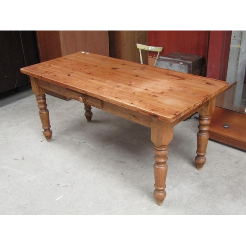 988 - PINE KITCHEN TABLE