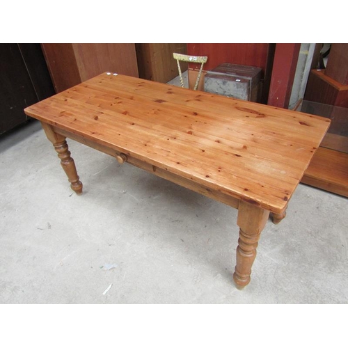 988 - PINE KITCHEN TABLE