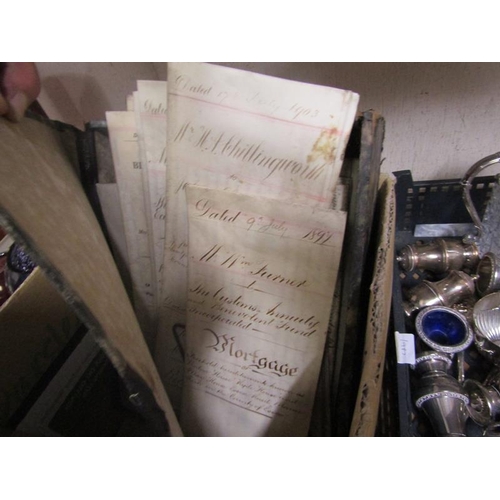 65 - BOX OF EPHEMERA TO INC INDENTURES