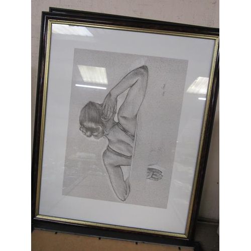 7 - COLLECTION OF BLACK AND WHITE PRINTS SIGNED VAN HOVE