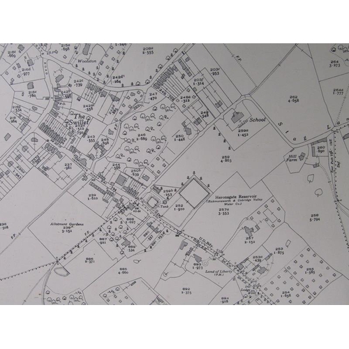 1072 - COLLECTION OF 28 ORDNANCE SURVEY MAPS 1890-1937 BUCKINGHAMSHIRE, HERTFORDSHIRE AND ADJOINING