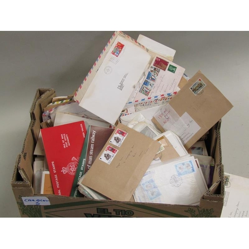 1373 - BOX OF FIRST DAY COVERS AND OTHER ASSOCIATED