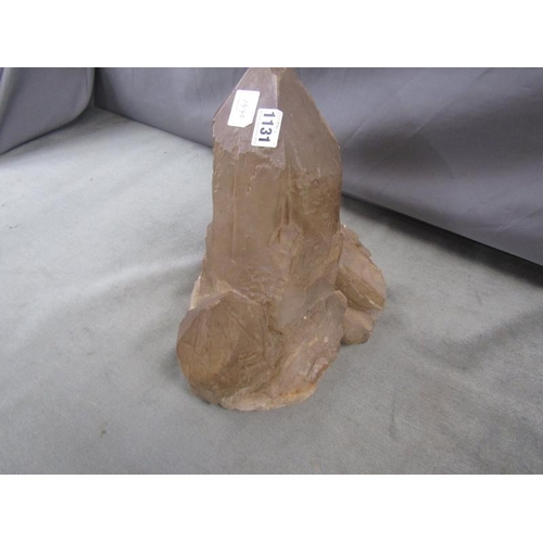 1131 - LARGE PIECE OF MINERAL STONE 31cms H