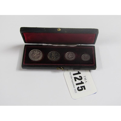 1215 - 1888 BOXED MAUNDY COINS