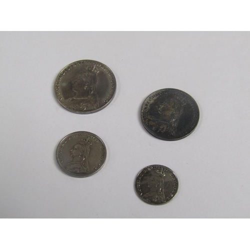 1215 - 1888 BOXED MAUNDY COINS