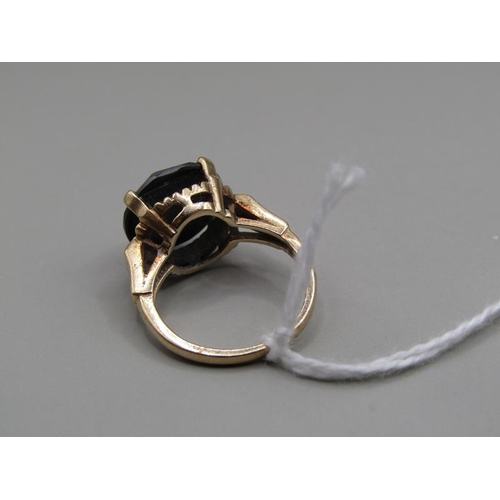 1261 - GOLD STONE SET RING