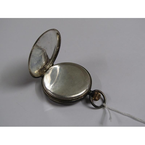 1271 - SILVER CASED POCKET WATCH