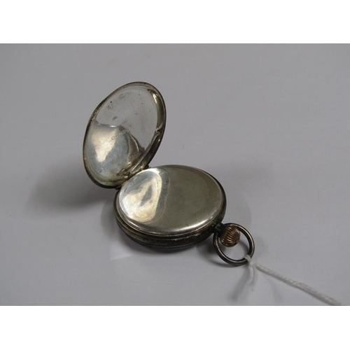 1271 - SILVER CASED POCKET WATCH