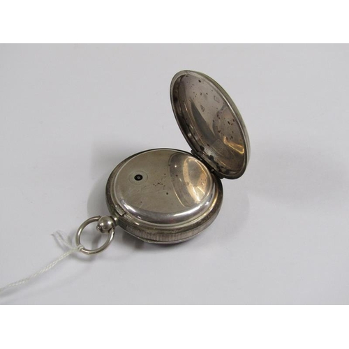 1272 - ENGLISH LEVER SILVER CASED POCKET WATCH