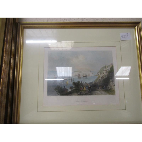 124 - FRAMED ANTIQUE ENRGRAVINGS