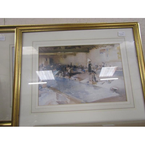 127 - COLLECTION OF WILLIAM FLINT FRAMED PRINTS