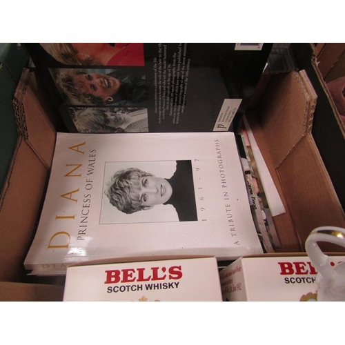 218 - BOX OF COMMEMORATIVE WARES - WADE FOR BELLS  ETC