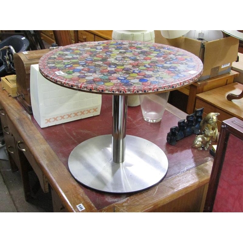 550 - BOTTLE TOP TABLE