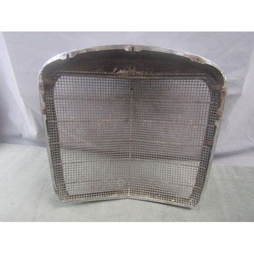 1273 - VINTAGE MERCEDES BENZ CAR GRILLE, 62CM H