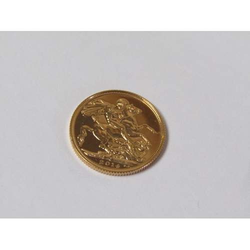 1341 - 2014 GOLD SOVEREIGN