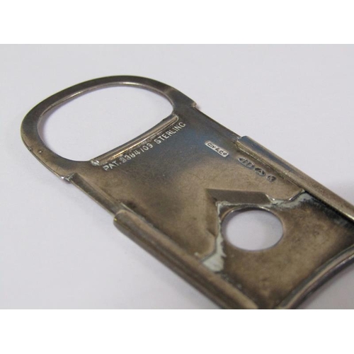 1345 - SILVER CIGAR CUTTER