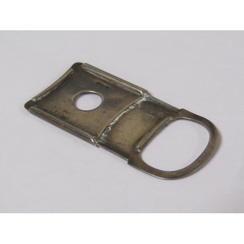 1345 - SILVER CIGAR CUTTER