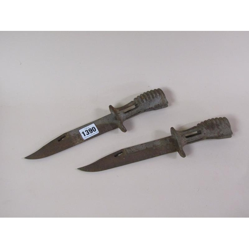 1390 - TWO SECOND WORLD WAR AMERICAN BAYONETS