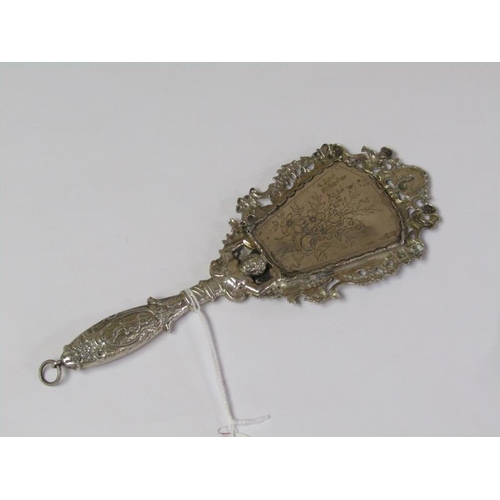 1428 - CONTINENTAL SILVER HAND MIRROR