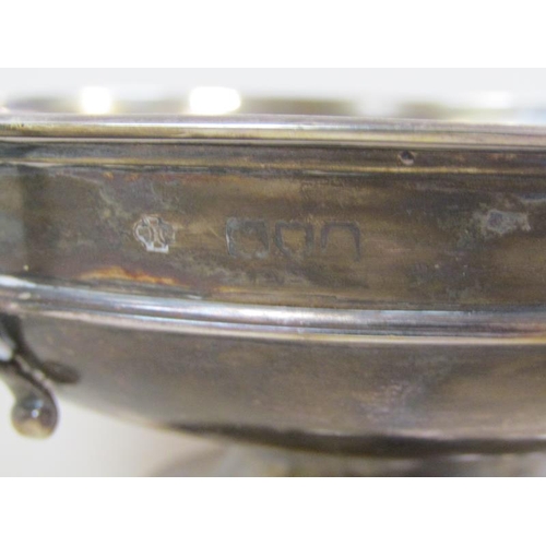 1516 - TWO HANDLED SILVER SHALLOW BOWL 12oz