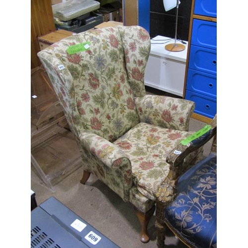 622 - WINGBACK ARMCHAIR