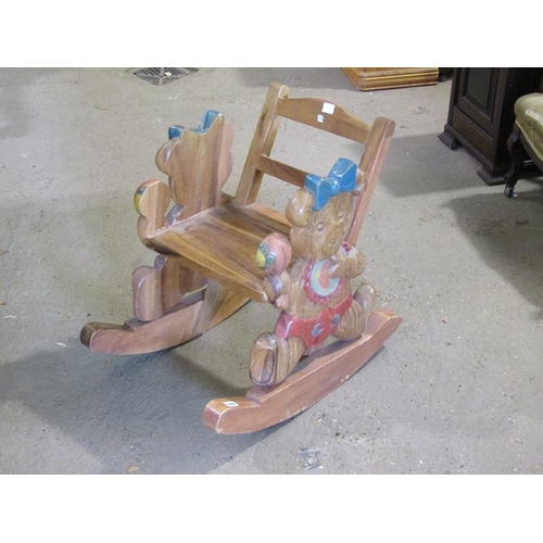 696 - CHILDS ROCKING CHAIR