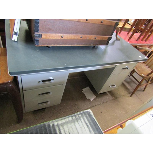 716 - STEEL DESK