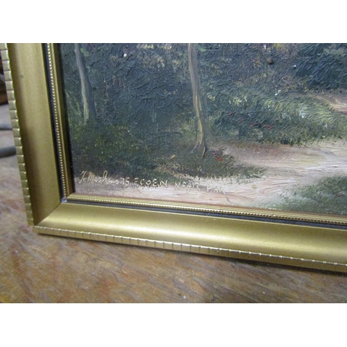 71 - COLLECTION OF FRAMED OILS - RURAL SCENES