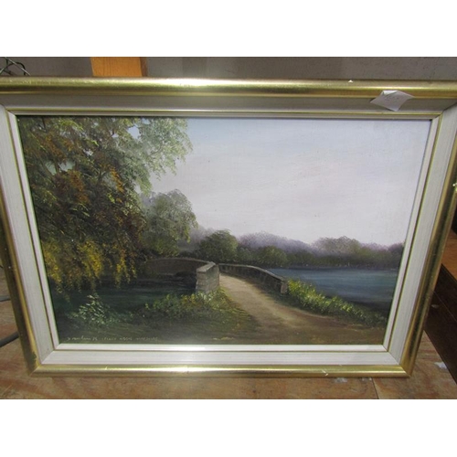 71 - COLLECTION OF FRAMED OILS - RURAL SCENES