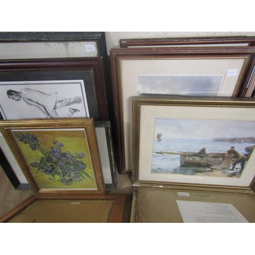 138 - COLLECTION OF FRAMED PRINTS AND OILS