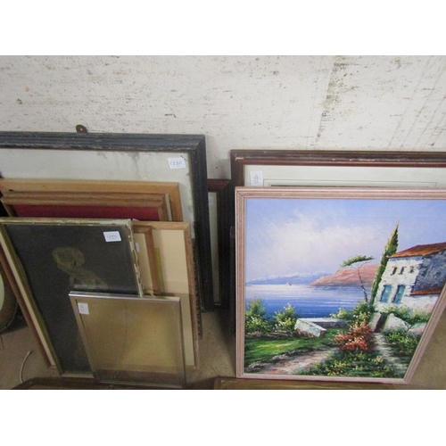 138 - COLLECTION OF FRAMED PRINTS AND OILS