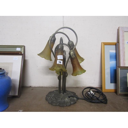 16 - ART NOUVEAU STYLE LAMP