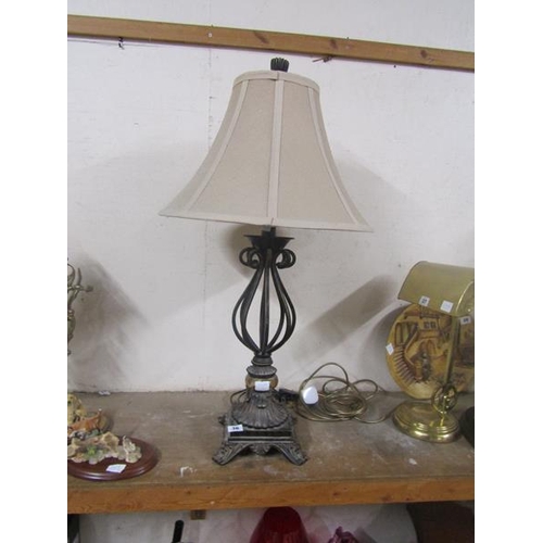 36 - REPRO TABLE LAMP AND SHADE