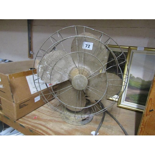 72 - VINTAGE FAN