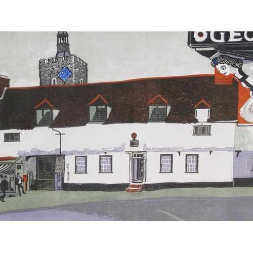 1246 - S ROBINSON 1964 - FELSTED 18/100, LIMITED EDITION PRINT, F/G, 42CM X 62CM