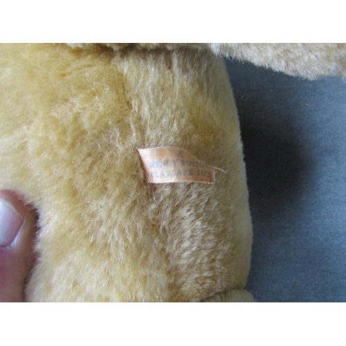 1393 - BOX; VINTAGE TEDDY BEARS, LARGEST 49cms L