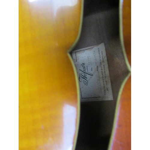 1407 - HOFNER CLASSICAL GUITAR 103cms L