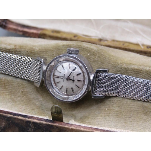 1543 - OMEGA DE VILLE STEEL LADIES WATCH