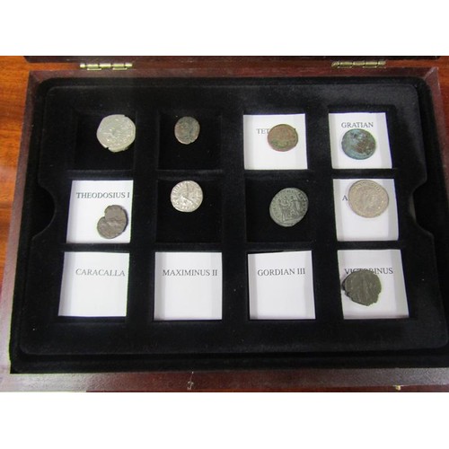 1494 - COLLECTION OF REPLICA AND OTHER ROMAN EUROPEAN AND ASIAN COINS