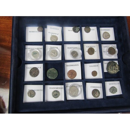 1494 - COLLECTION OF REPLICA AND OTHER ROMAN EUROPEAN AND ASIAN COINS