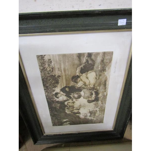 159 - FRAMED ANTIQUE ENGRAVINGS