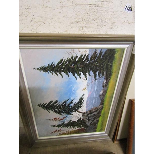 167 - COLLECTION OF FRAMED OILS - ALPINE SCENES ETC.