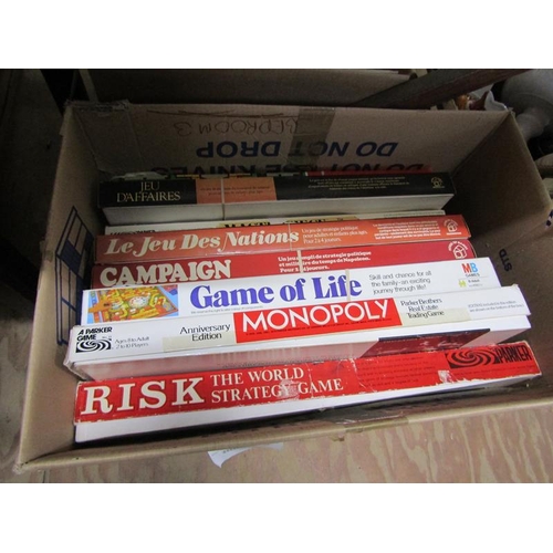 179 - BOX OF GAMES