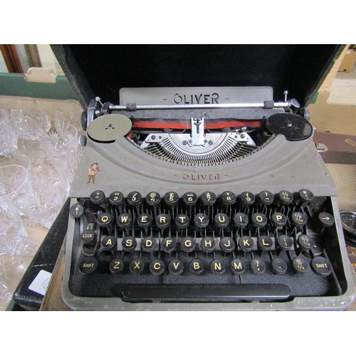 188 - THREE VINTAGE TYPEWRITERS