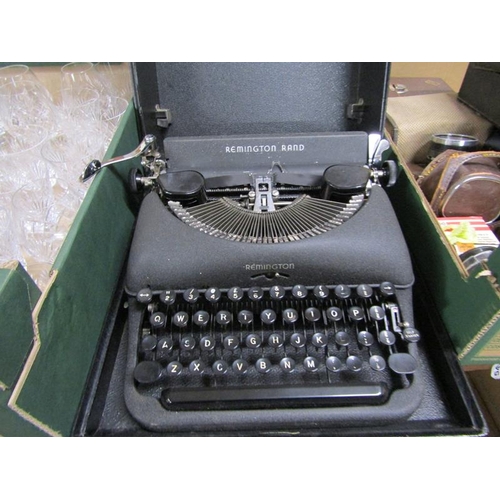 188 - THREE VINTAGE TYPEWRITERS